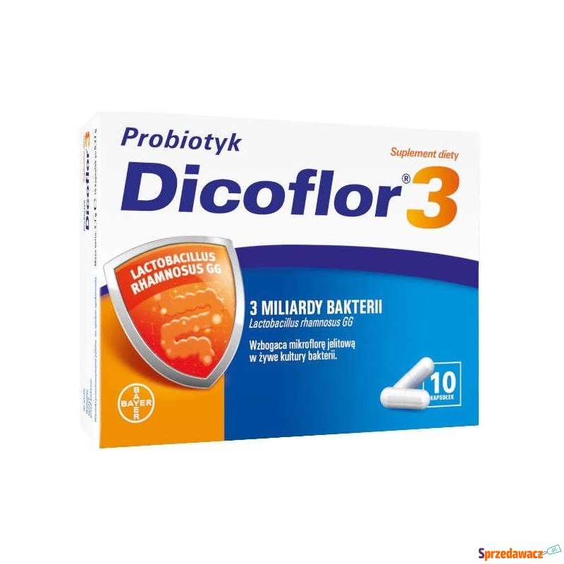 Dicoflor 3 x 10 kapsułek - Witaminy i suplementy - Koło