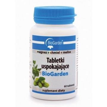 Tabletki uspokajające biogarden x 60 tabletek