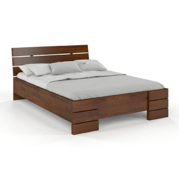 łóżko drewniane sosnowe visby sandemo high & long (długość + 20 cm)