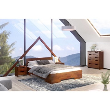 łóżko drewniane sosnowe skandica spectrum maxi & long (długość + 20 cm)