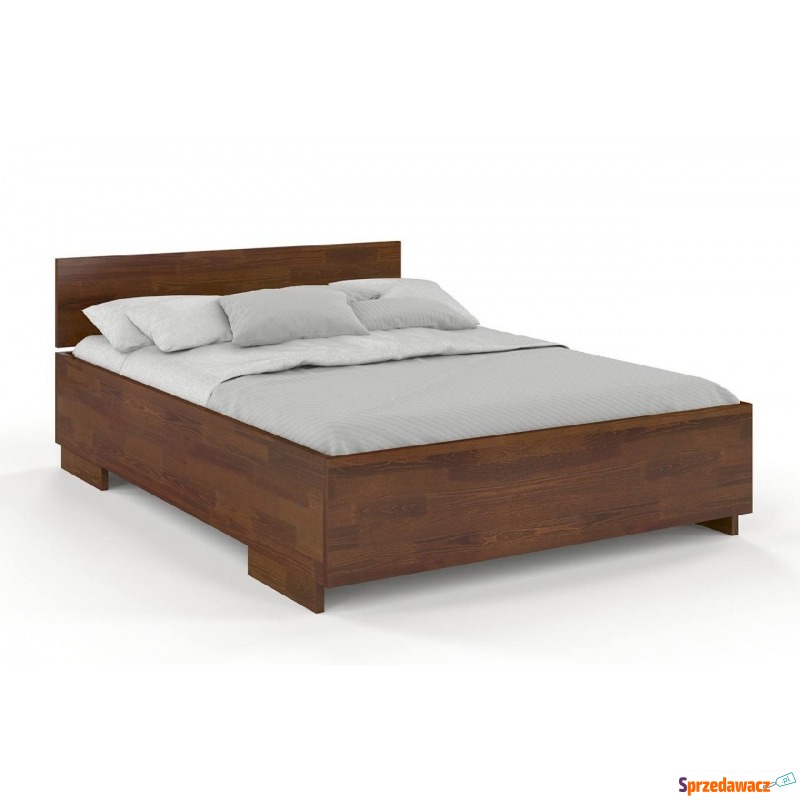 łóżko drewniane sosnowe visby bergman high - Łóżka - Biała Podlaska