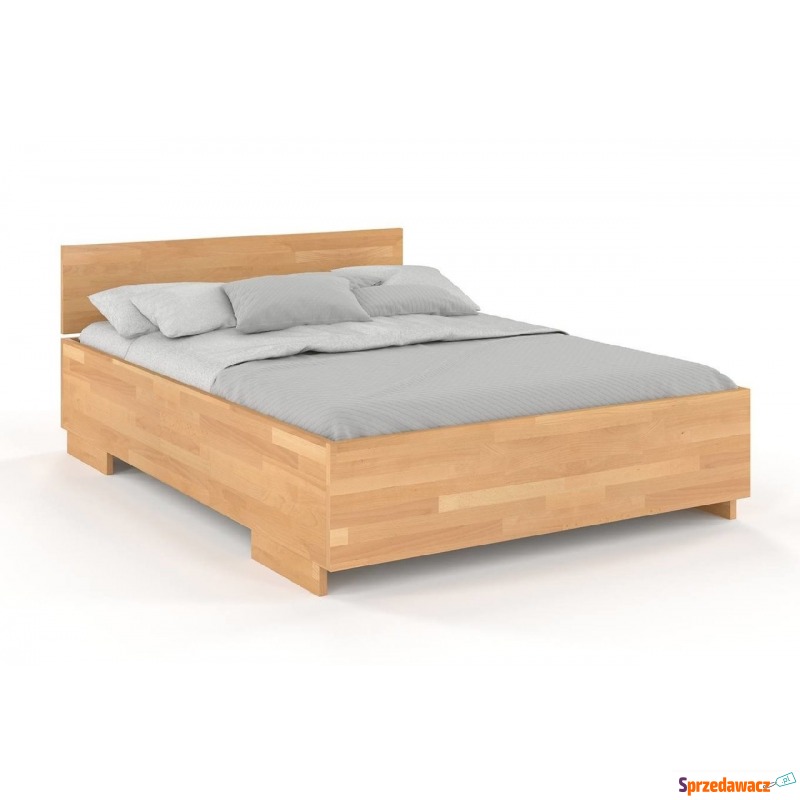 łóżko drewniane bukowe visby bergman high bc... - Łóżka - Legnica