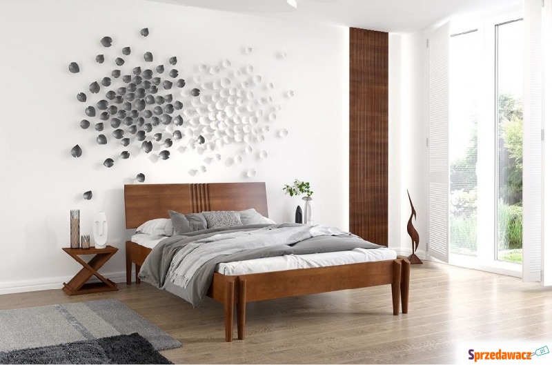 łóżko drewniane bukowe visby poznań - Łóżka - Gdańsk