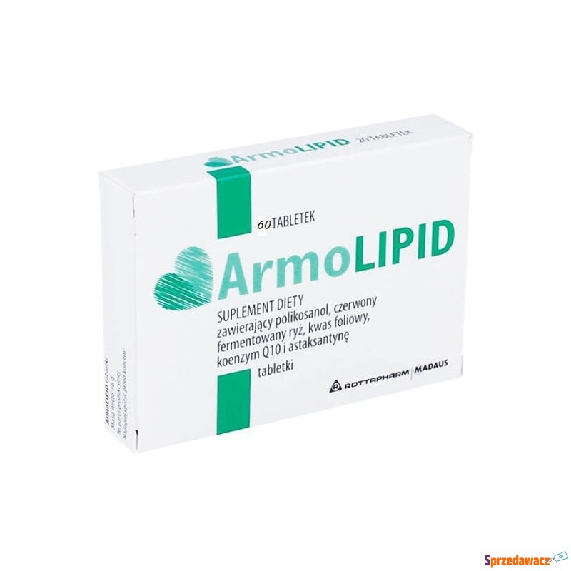 Armolipid x 60 tabletek - Witaminy i suplementy - Pruszków