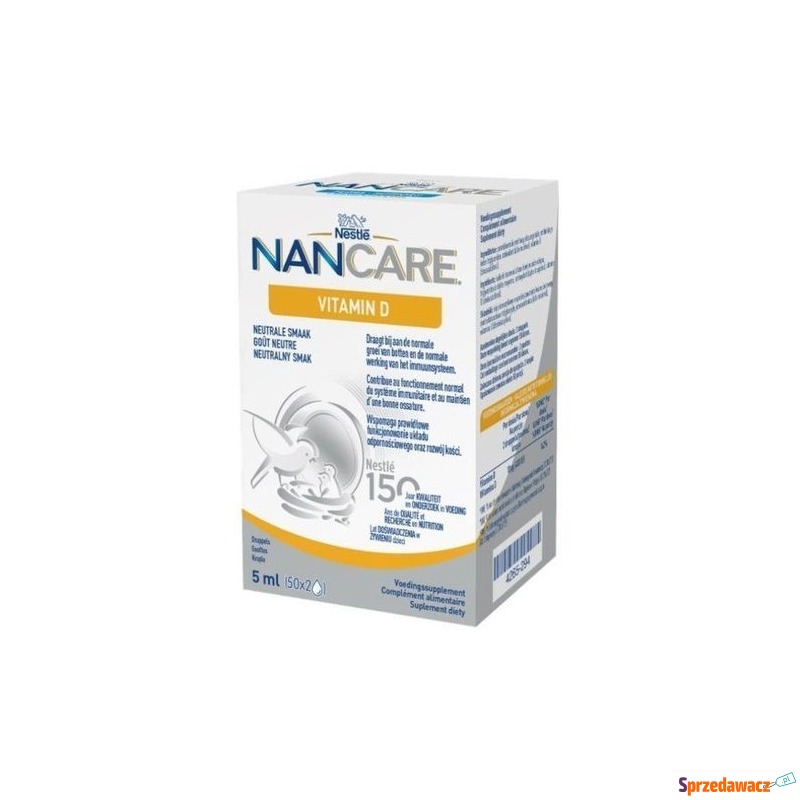 Nancare witamina d krople 5ml - Witaminy i suplementy - Otwock