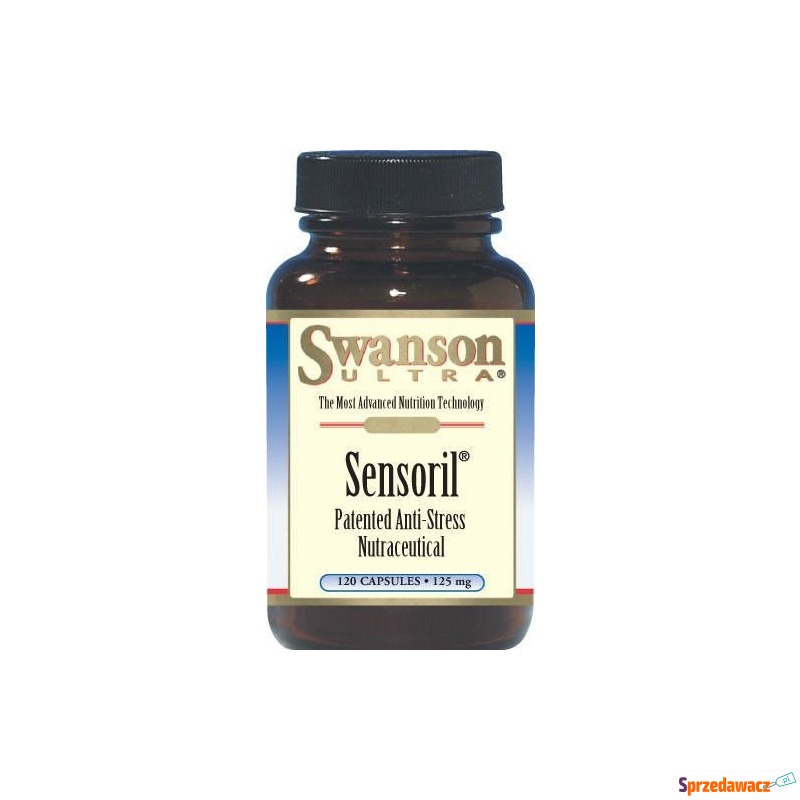 Swanson sensoril anti-stress nutraceutical x 120... - Witaminy i suplementy - Toruń