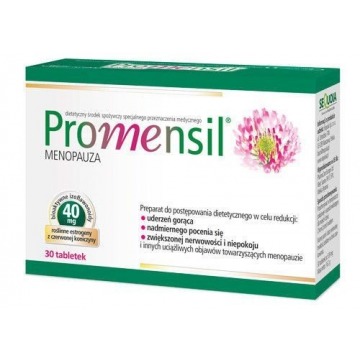 Promensil menopauza x 30 tabletek
