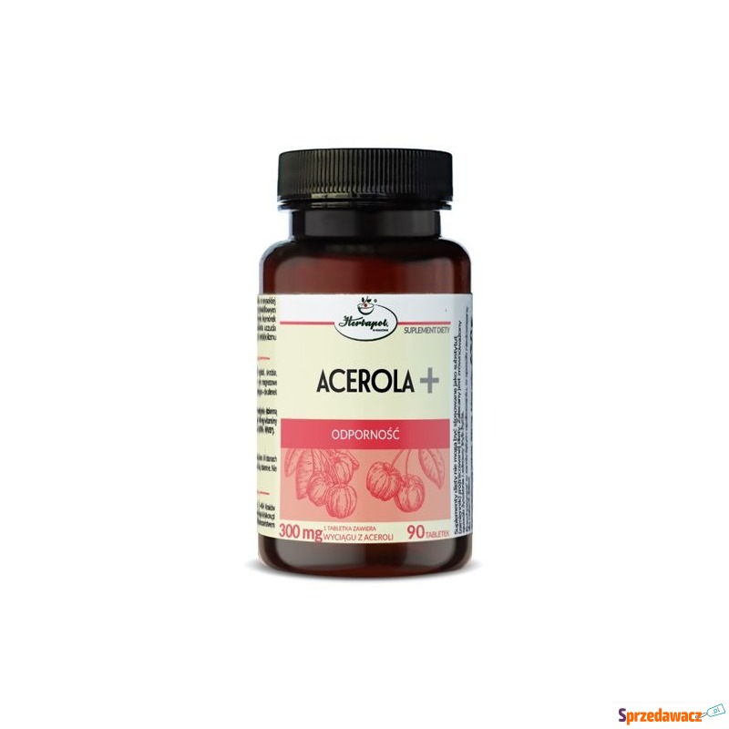 Acerola+ x 90 tabletek - Witaminy i suplementy - Białystok