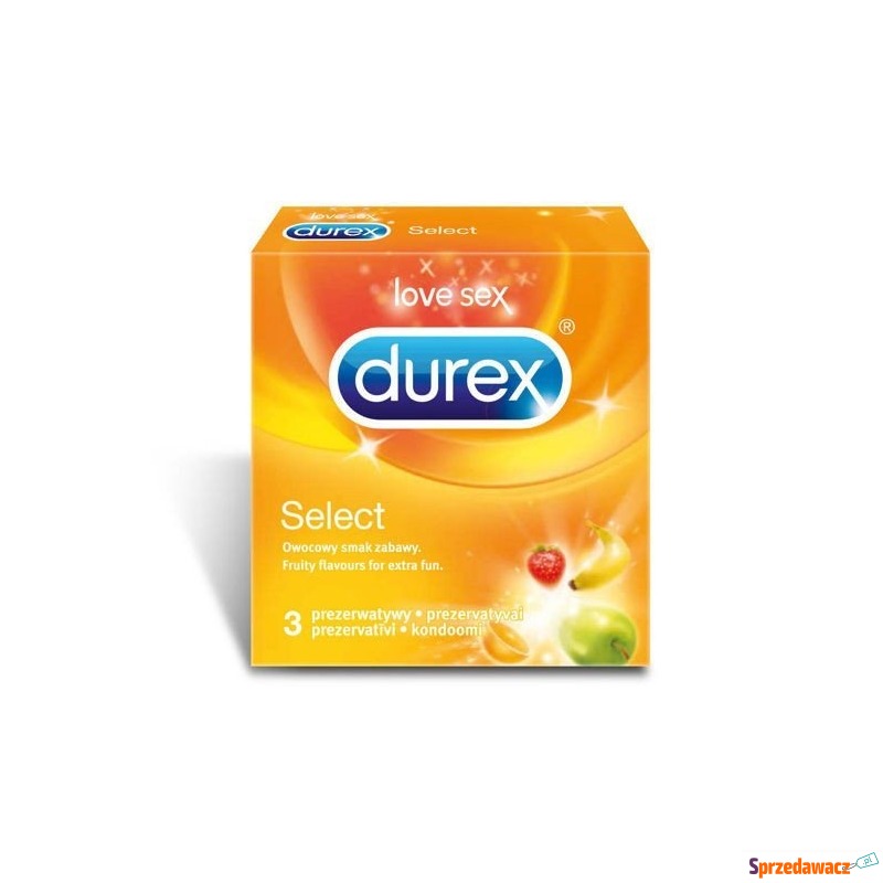 Prezerwatywa durex select x 3 sztuki - Antykoncepcja - Siedlce