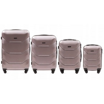 Komplet walizek walizki podróżnych bagaż twarde x4