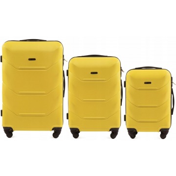 Komplet walizek walizki podróżnych bagaż twarde x3