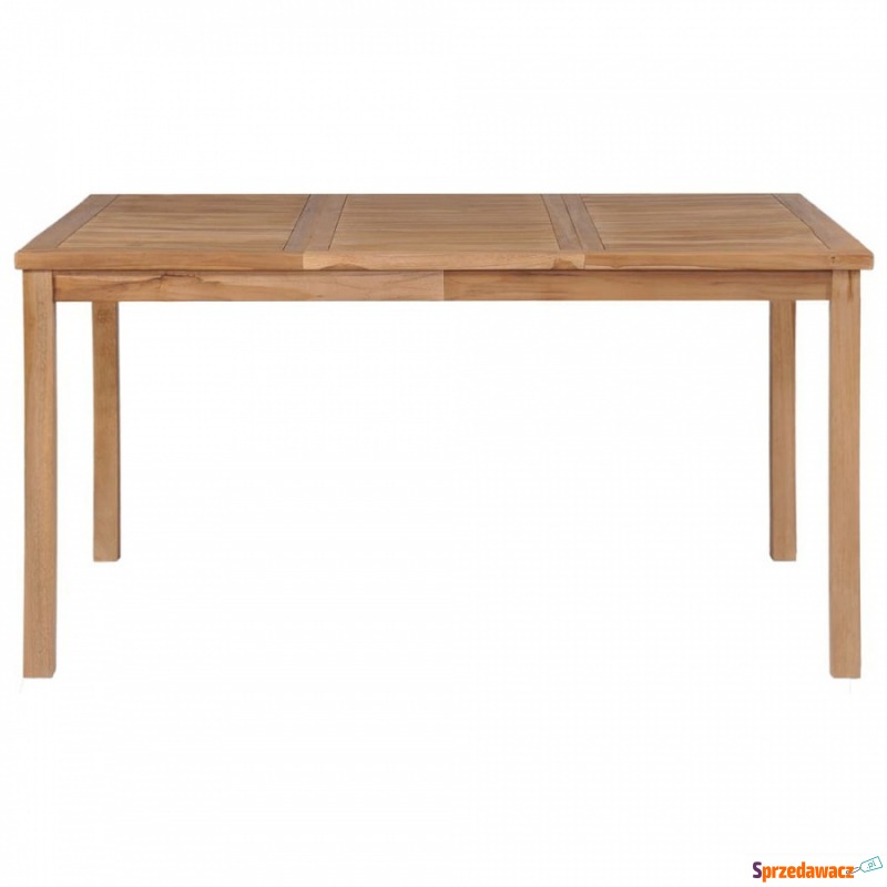Stół do ogrodu, lite drewno tekowe, 150 x 90 x... - Stoły, ławy, stoliki - Kętrzyn