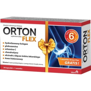 Orton flex x 30 kapsułek + orton flex x 1 saszetka