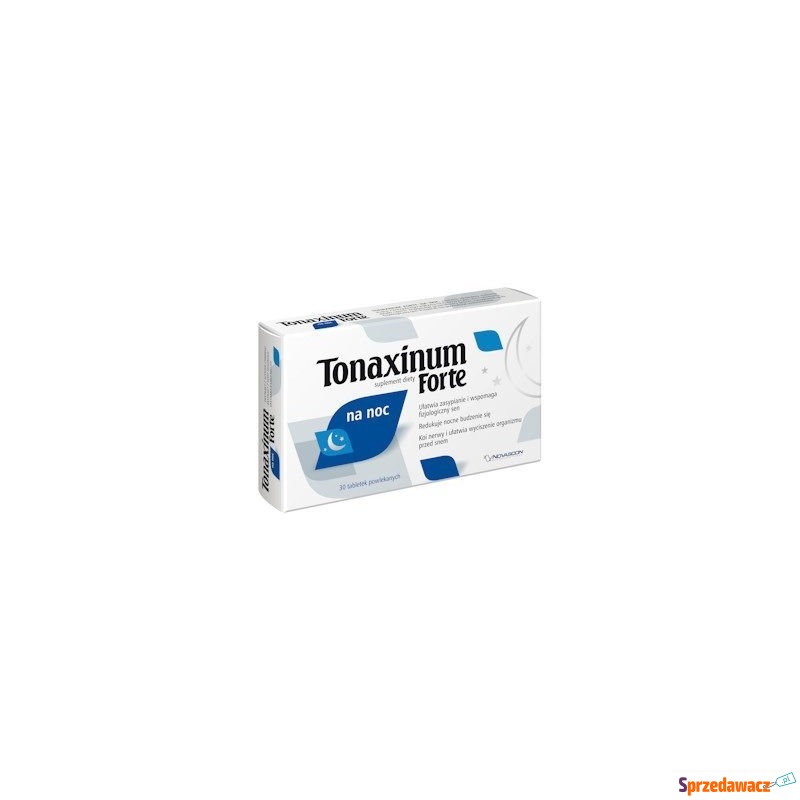 Tonaxinum forte na noc x 60 tabletek - Witaminy i suplementy - Malbork