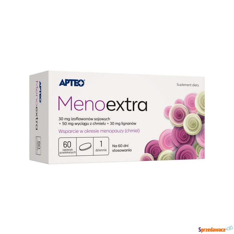 Apteo menoextra x 60 tabletek - Witaminy i suplementy - Sosnowiec