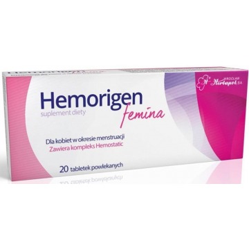 Hemorigen femina x 20 tabletek