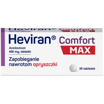 Heviran comfort max 0,4g x 30 tabletek