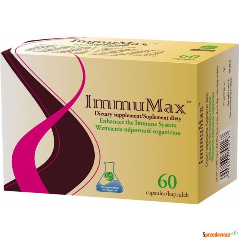 Immumax x 60 kapsułek - Witaminy i suplementy - Jabłowo