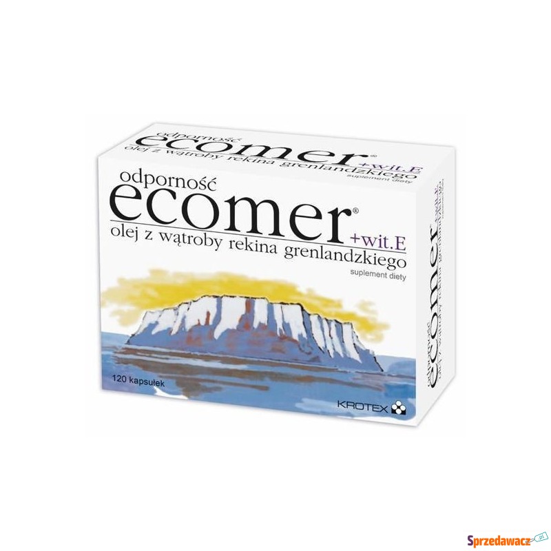 Ecomer odporność + wit. e x 120 kapsułek - Witaminy i suplementy - Brodnica