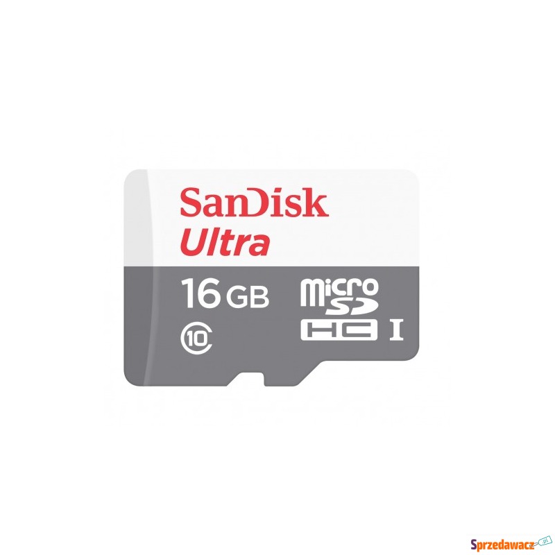 Karta pamięci SanDisk Ultra SDSQUNS-016G-GN3MN... - Karty pamięci, czytniki,... - Piekary Śląskie