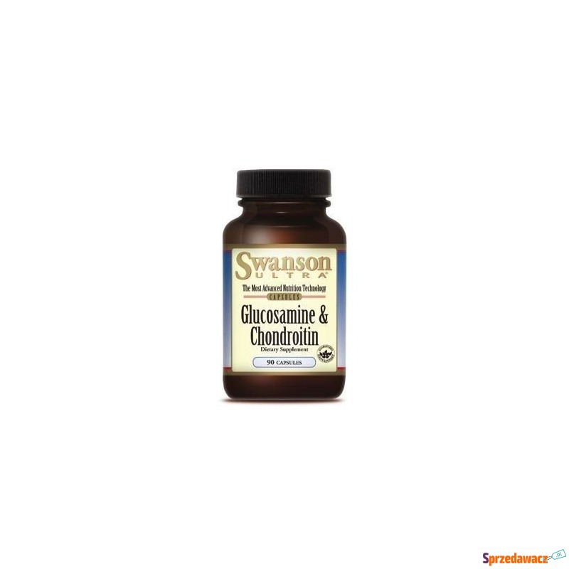 Swanson glukozamina z chondroityną x 90 kapsułek - Witaminy i suplementy - Rybnik
