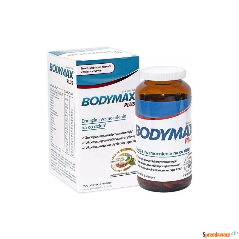 Bodymax plus x 200 tabletek - Witaminy i suplementy - Kielce