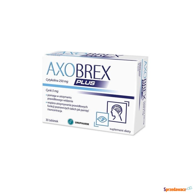 Axobrex plus x 30 tabletek - Witaminy i suplementy - Lublin
