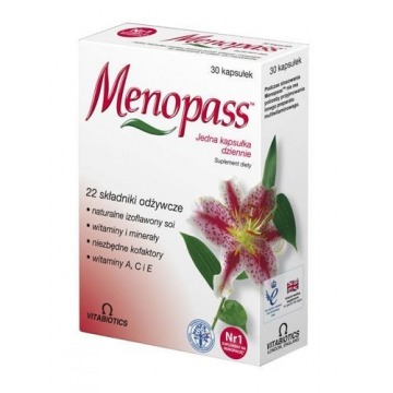 Menopass x 30 kapsułek