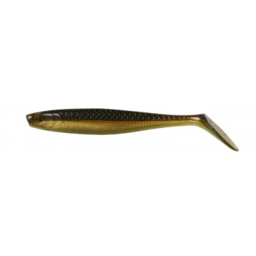 przynęta rt slim shad paddle tail 10cm olive/gold