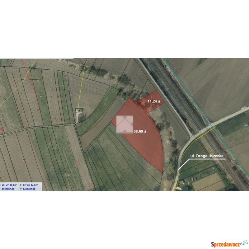 Działka rolna Przemyśl sprzedam, pow. 7993 m2  (0.8ha)
