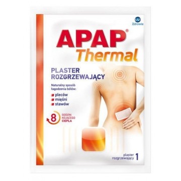 Apap thermal plaster rozgrzewający x 1 sztuka