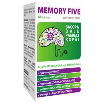 Memory five x 40 tabletek
