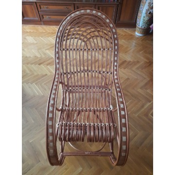 Fotel bujany wiklinowy - Sofy, fotele, komplety... - Wieliczka - zdjęcie 5