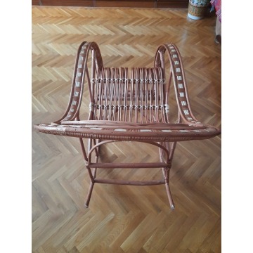 Fotel bujany wiklinowy - Sofy, fotele, komplety... - Wieliczka - zdjęcie 8