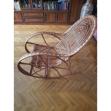 Fotel bujany wiklinowy - Sofy, fotele, komplety... - Wieliczka - zdjęcie 9