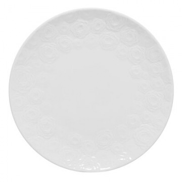 Talerz śniadaniowy różyczki DUKA SARA 21 cm porcelana