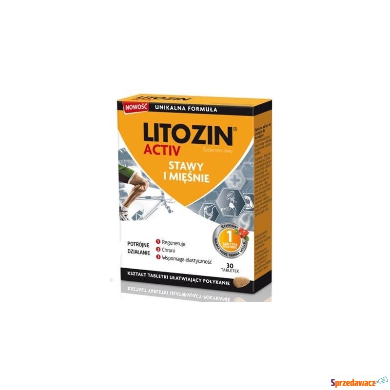 Litozin activ x 30 tabletek - Witaminy i suplementy - Inowrocław