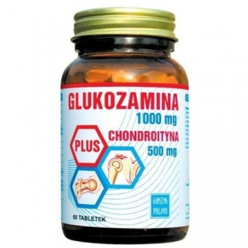 Glukozamina 1000mg + chondroityna 500mg x 60 tabletek