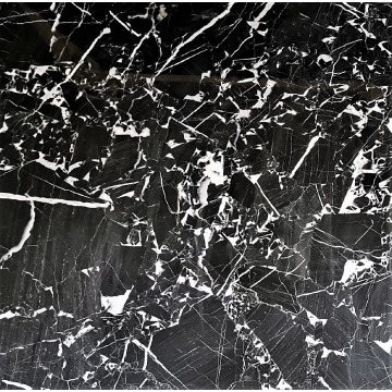 Płytki Marmurowe Nero Marquina 61x61x1,2 cm polerowane