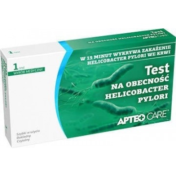 Apteo care test na obecność helicobacter pylori x 1 sztuka