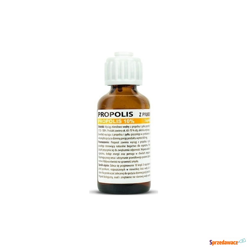 Propolis (10%) z pyłkiem pszczelim 35ml - Witaminy i suplementy - Rypin