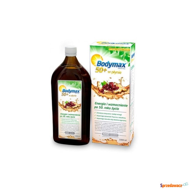 Bodymax 50+ płyn 1000 ml - Witaminy i suplementy - Mysłowice