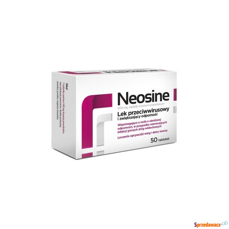 Neosine 0,5g x 50 tabletek - Witaminy i suplementy - Zaścianki