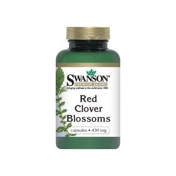 Swanson red clover (czerwona koniczyna) 430mg x 90 kapsułek