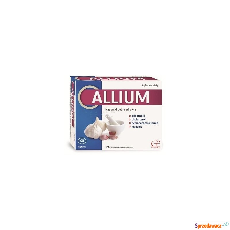Allium x 60 kapsułek - Witaminy i suplementy - Pruszków