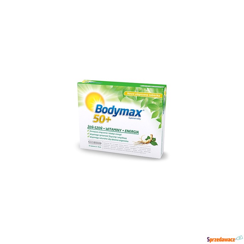Bodymax 50+ x 100 tabletek - Witaminy i suplementy - Bełchatów