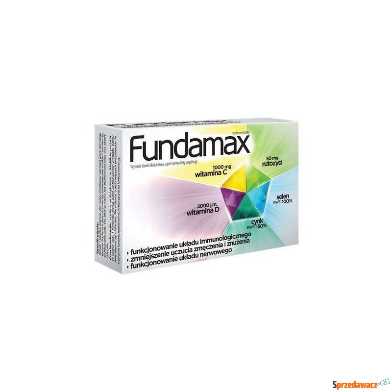 Fundamax x 30 tabletek - Witaminy i suplementy - Dębica