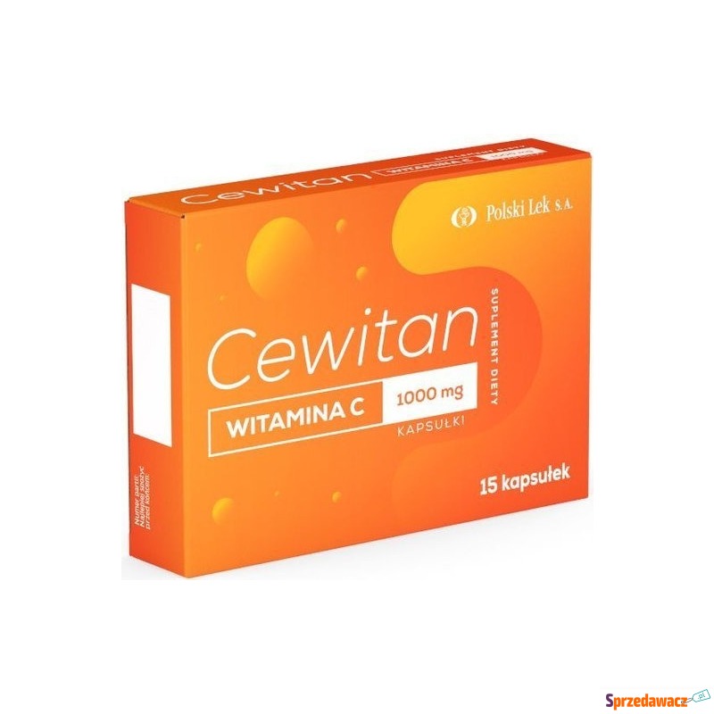 Cewitan witamina c 1000mg x 15 kapsułek - Witaminy i suplementy - Bytom