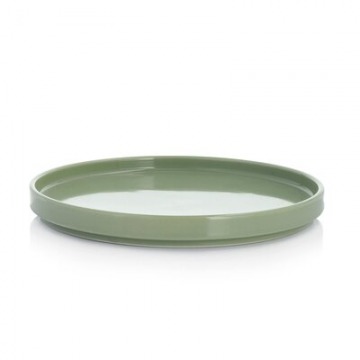 Talerz śniadaniowy DUKA STAPEL GREEN 20 cm zielony porcelana