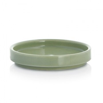 Talerzyk DUKA STAPEL GREEN 8.5 cm zielony porcelana